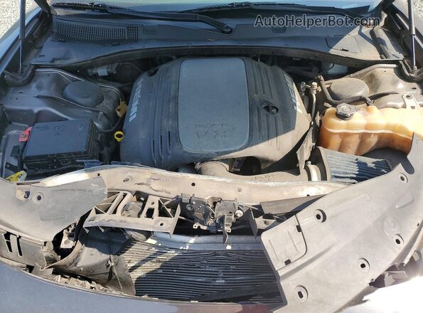 2C3CDXCT5JH260377 2018 DODGE CHARGER Серый Вид задней части салона