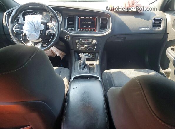2C3CDXCT5JH260377 2018 DODGE CHARGER Серый Вид панели приборов