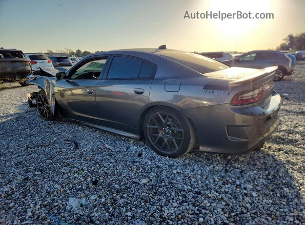2C3CDXCT5KH540754 2019 DODGE CHARGER Gray Задня ліва чверть