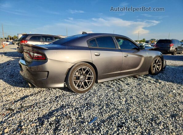 2C3CDXCT5KH540754 2019 DODGE CHARGER Gray Задня права чверть