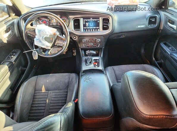 2C3CDXCT5KH540754 2019 DODGE CHARGER Gray Вид панелі приладів