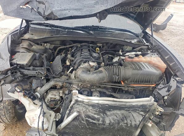 2C3CDXCT5LH162842 2020 DODGE CHARGER Серый Вид задней части салона