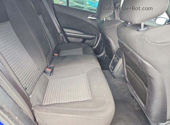 2C3CDXCT5MH565916 2021 DODGE CHARGER Blue Rear seats view