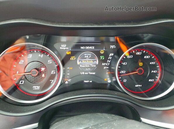 2C3CDXCT5MH565916 2021 DODGE CHARGER Blue Instrument cluster view