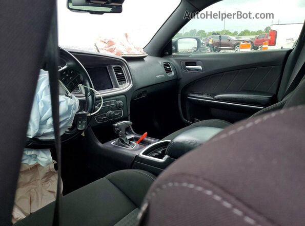 2C3CDXCT5MH632160 2021 DODGE CHARGER Black Widok deski rozdzielczej