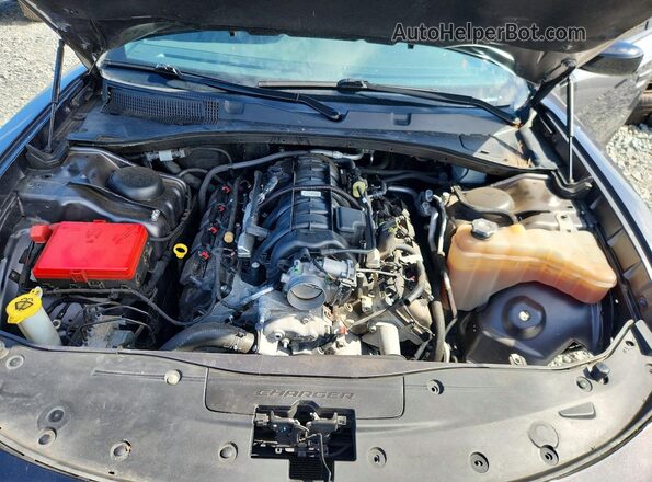 2C3CDXCT5NH231855 2022 DODGE CHARGER Серый Вид задней части салона