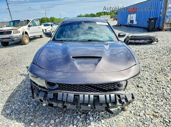 2C3CDXCT5NH231855 2022 DODGE CHARGER Серый Вид спереди
