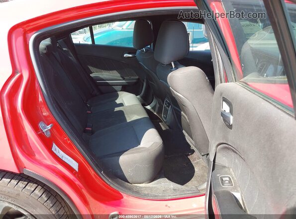 2C3CDXCT6HH510011 2017 DODGE CHARGER Red Вид наклейки з VIN-кодом