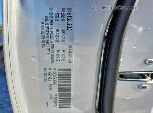 2C3CDXCT6KH674463 2019 DODGE CHARGER Silver Engine compartment view