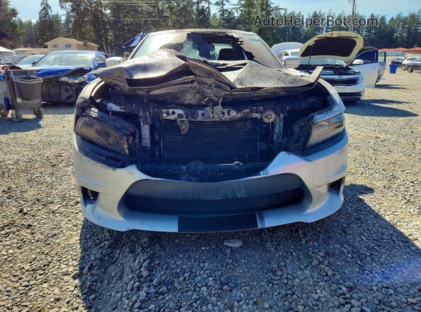 2C3CDXCT6KH674463 2019 DODGE CHARGER Silver Front view