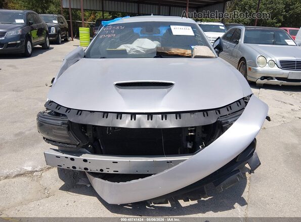 2C3CDXCT6LH231909 2020 DODGE CHARGER Gray Вид спереду