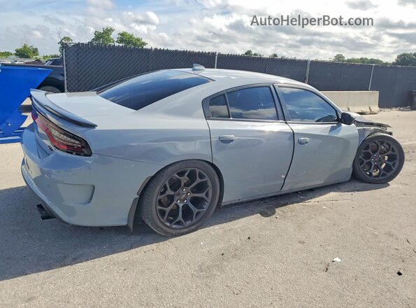 2C3CDXCT6LH232378 2020 DODGE CHARGER Gray Rear right