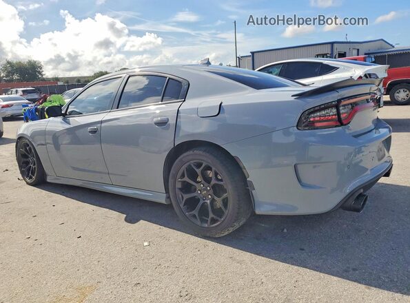 2C3CDXCT6LH232378 2020 DODGE CHARGER Gray Rear left