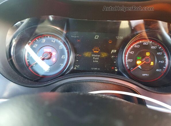 2C3CDXCT6LH232378 2020 DODGE CHARGER Gray Instrument cluster view