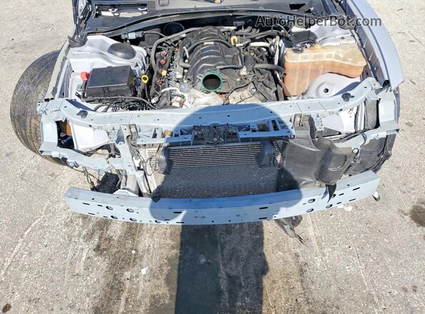 2C3CDXCT6LH232378 2020 DODGE CHARGER Gray Rear interior view