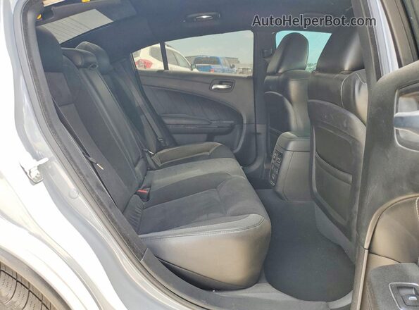 2C3CDXCT6NH130288 2022 DODGE CHARGER Gray Widok wnętrza z tyłu
