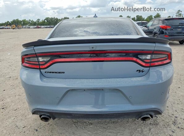 2C3CDXCT6NH130288 2022 DODGE CHARGER Gray Widok z tyłu