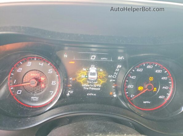 2C3CDXCT6NH240208 2022 DODGE CHARGER Gray Instrument cluster view
