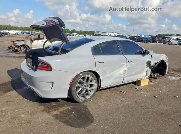 2C3CDXCT6NH240208 2022 DODGE CHARGER Gray Rear right