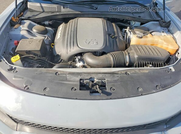 2C3CDXCT6NH240208 2022 DODGE CHARGER Gray Rear interior view
