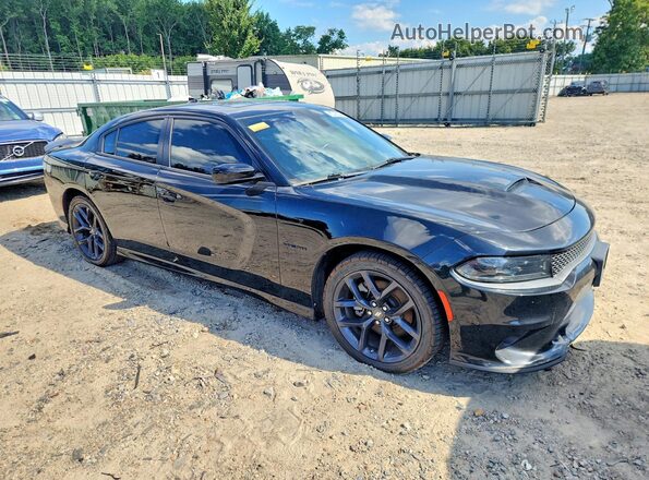 2C3CDXCT6NH240581 2022 DODGE CHARGER Black Передня права чверть