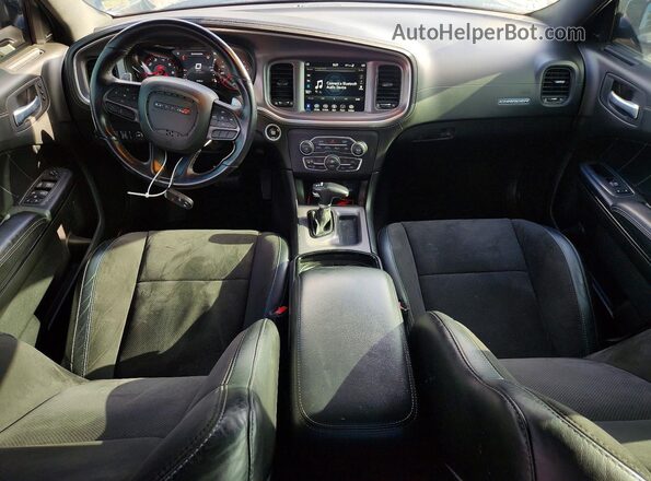 2C3CDXCT6NH240581 2022 DODGE CHARGER Black Вид панелі приладів