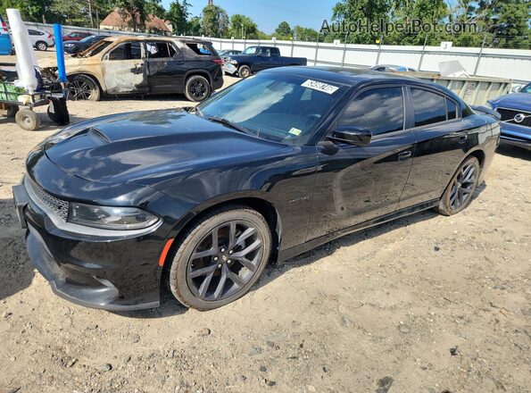 2C3CDXCT6NH240581 2022 DODGE CHARGER Black Вид наклейки з VIN-кодом