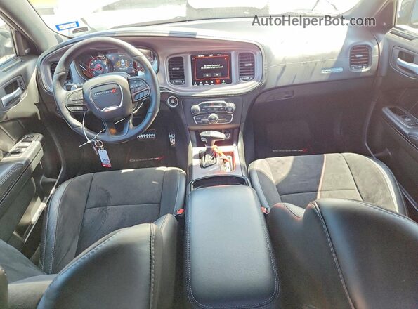 2C3CDXCT6PH703385 2023 DODGE CHARGER Silver Առջևի վահանակի տեսք