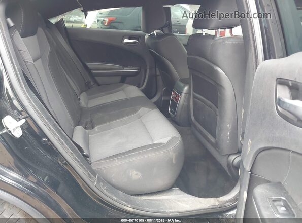 2C3CDXCT7GH218902 2016 DODGE CHARGER Black Вид наклейки з VIN-кодом