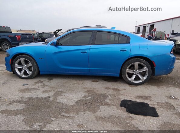 2C3CDXCT7GH227034 2016 DODGE CHARGER Blue Vista interior de 360 grados