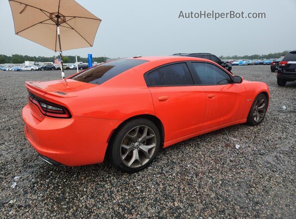 2C3CDXCT7HH525567 2017 DODGE CHARGER Orange Tył prawy
