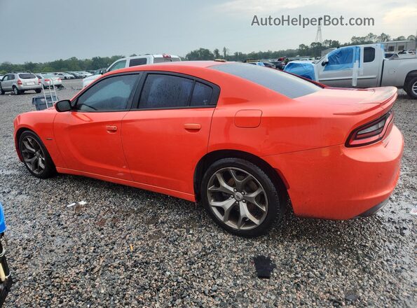 2C3CDXCT7HH525567 2017 DODGE CHARGER Orange Tył lewy