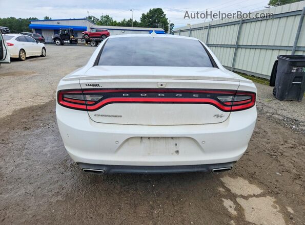 2C3CDXCT7JH176741 2018 DODGE CHARGER White Rear view