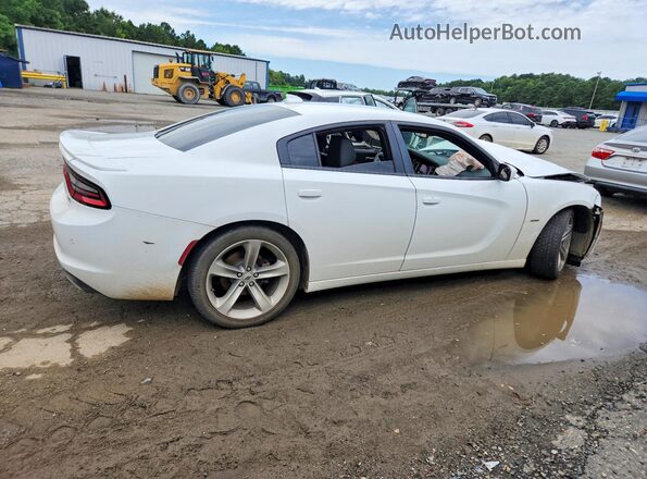 2C3CDXCT7JH176741 2018 DODGE CHARGER White Rear right