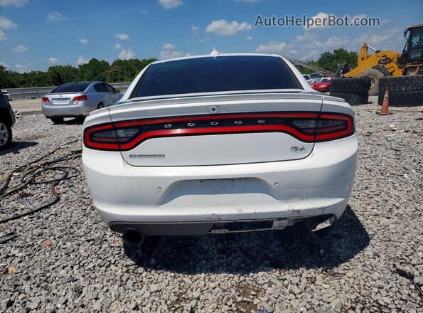 2C3CDXCT7JH260459 2018 DODGE CHARGER White უკანა ხედი