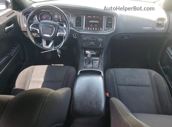 2C3CDXCT7JH260459 2018 DODGE CHARGER White წინა პანელის ხედი