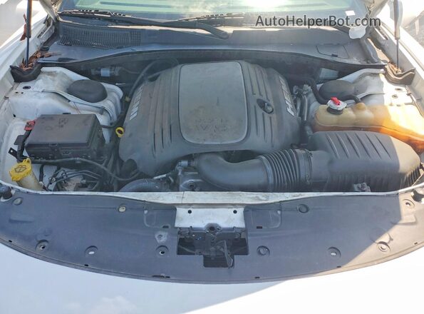 2C3CDXCT7JH260459 2018 DODGE CHARGER White უკანა სალონის ხედი
