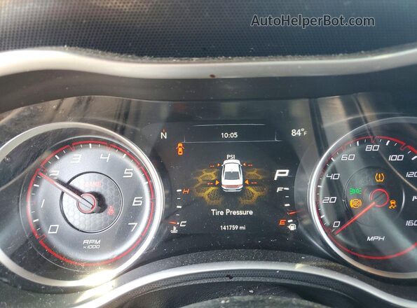 2C3CDXCT7JH260459 2018 DODGE CHARGER White ხელსაწყოთა პანელის ხედი