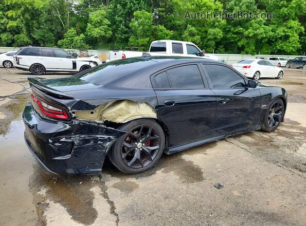 2C3CDXCT7KH578602 2019 DODGE CHARGER Черный Задняя правая четверть