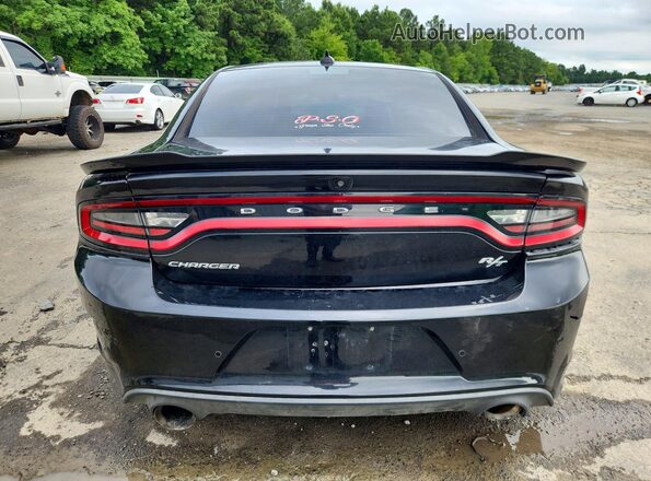 2C3CDXCT7KH578602 2019 DODGE CHARGER Черный Вид сзади