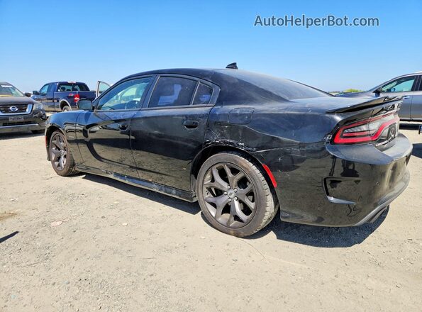 2C3CDXCT7KH584013 2019 DODGE CHARGER Black Tył lewy