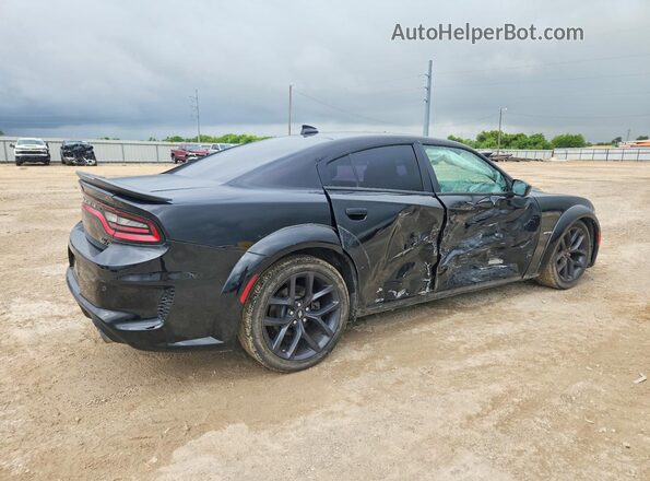 2C3CDXCT7KH607841 2019 DODGE CHARGER Black Задня права чверть