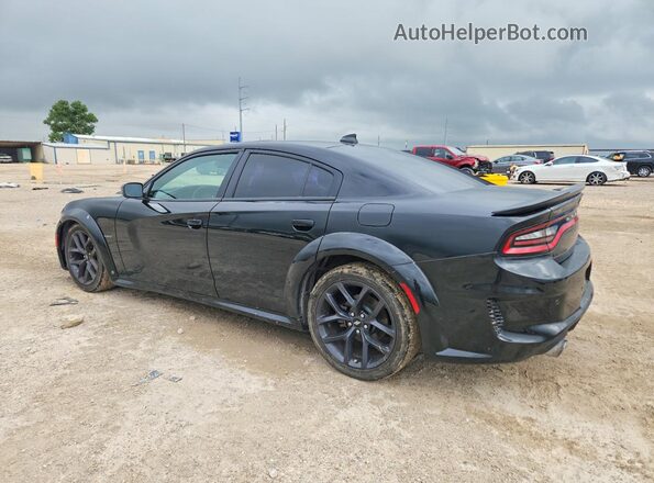 2C3CDXCT7KH607841 2019 DODGE CHARGER Black Задня ліва чверть