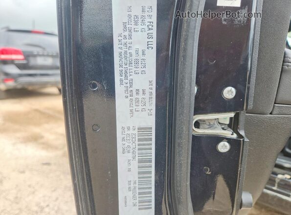 2C3CDXCT7KH607841 2019 DODGE CHARGER Black Вид підкапотного простору