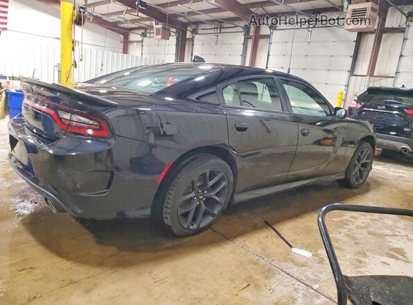 2C3CDXCT7KH726473 2019 DODGE CHARGER Black Trasero derecho