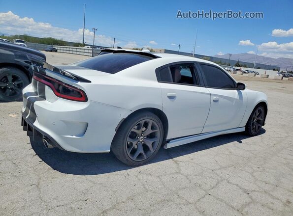 2C3CDXCT7KH738090 2019 DODGE CHARGER Белый Задняя правая четверть