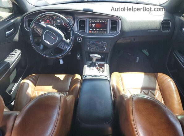 2C3CDXCT7KH738090 2019 DODGE CHARGER Белый Вид панели приборов