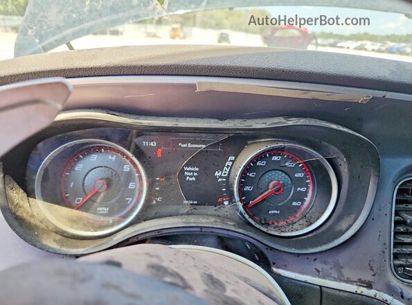 2C3CDXCT7LH160588 2020 DODGE CHARGER Серый Вид щитка приборов