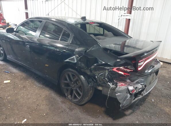 2C3CDXCT7MH503885 2021 DODGE CHARGER Black Հետևի ձախ
