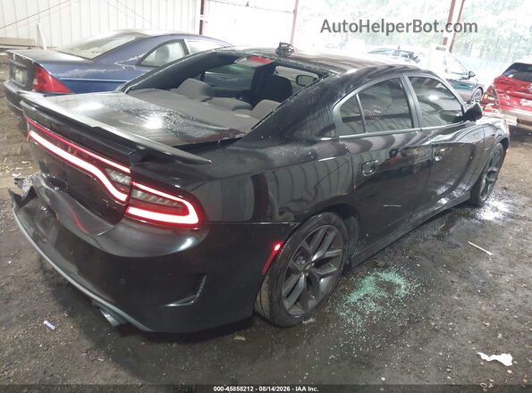 2C3CDXCT7MH503885 2021 DODGE CHARGER Black Հետևի աջ